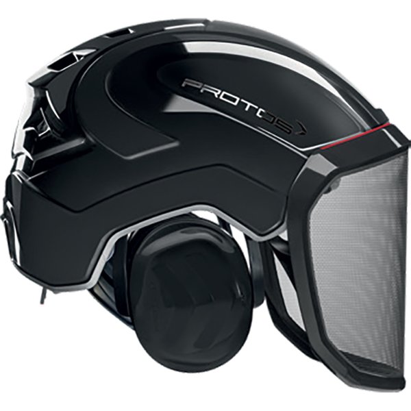 Pfanner Protos Integral ARBORIST Helmet - Black PROTOS-BK